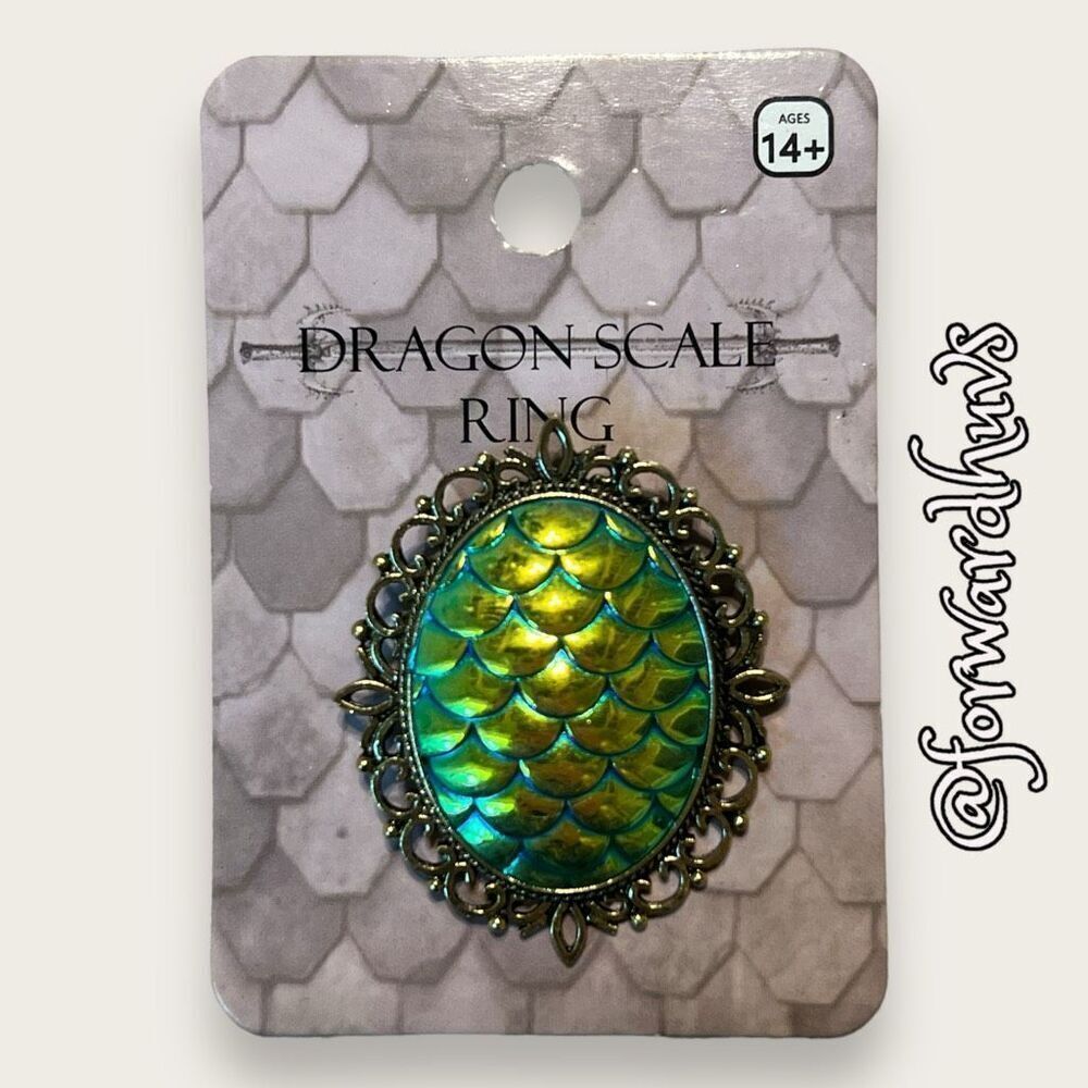 Dragon Scale Statement Ring - New in Package